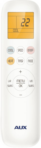 Доп. оборудование к сплит-системе AUX Пульт управления (NEW) для J серии с подсветкой