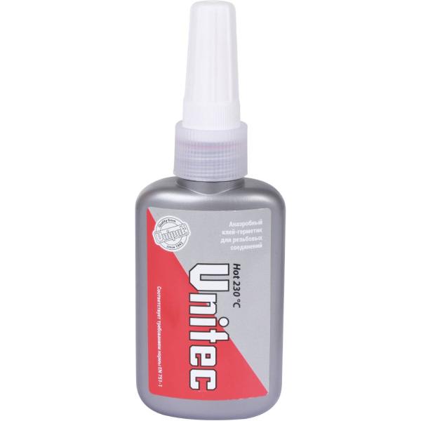 Герметик клеевой анаэробный Unitec (50 мл) Hot