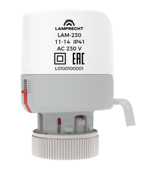 VAM 230 электропривод ROYAL Clima для клапанов VVM