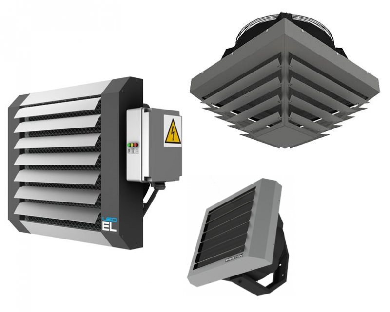 Водяные тепловентиляторы: принцип работы, виды, особенности