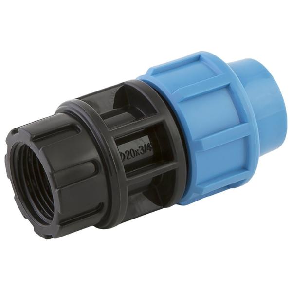 Муфта ПНД переходная с внутренней резьбой 40х1" (10 шт. в уп.)