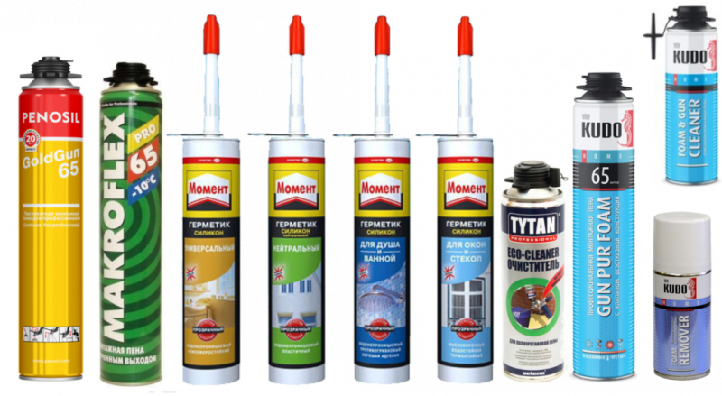 Виды герметиков и сфера их применения