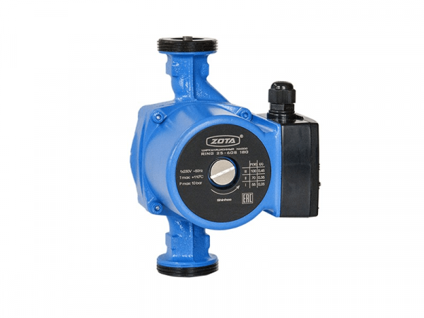Насос ZOTA RING 25/40 S 180 с гайками