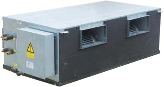 ROYAL CLIMA Высоконапорная полупромышленная инверторная сплит-система канального типа серии COMPETENZA HP Inverter CO-D 96HNHI/CO-E 96HNHI (комплект)