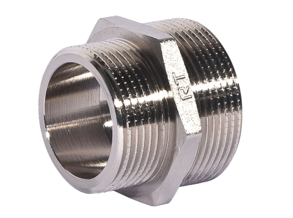 Ниппель переходной Royal Thermo 1/2"х1/4" резьба наружная-наружная