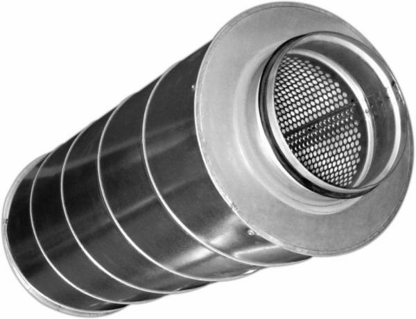 LDC 400-900, шумоглушитель круглый