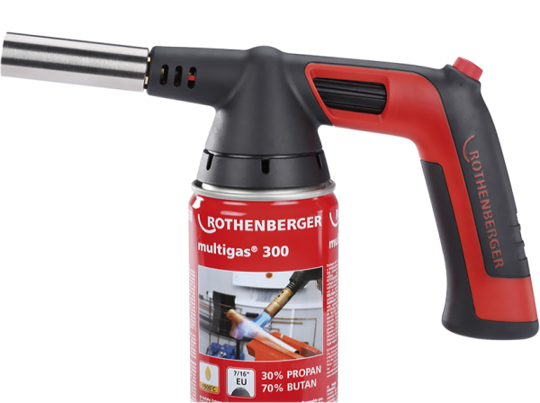 Горелка газовая ROTHENBERGER SUPER FIRE 3, с пьезоподжигом