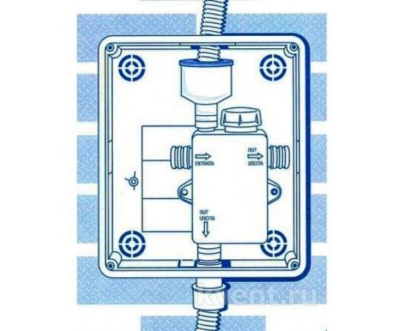 Сифон с гидромеханическим затвором VECAMCO 9899-240-01