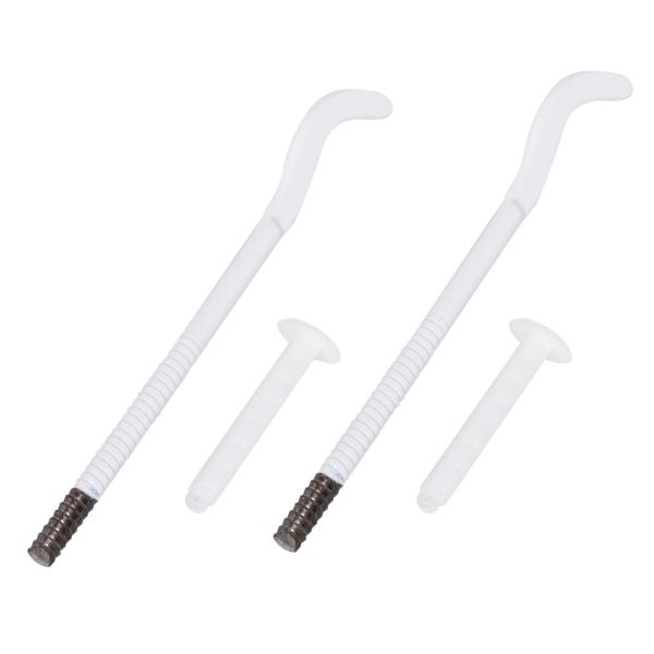 Комплект плоских кронштейнов с дюбелями 7,2х170мм