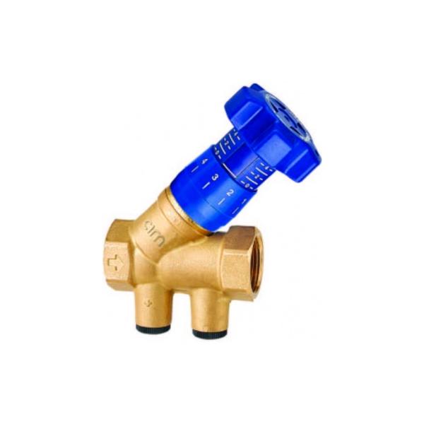 Балансировочный клапан MVI с наклонным штоком 1 1/4"