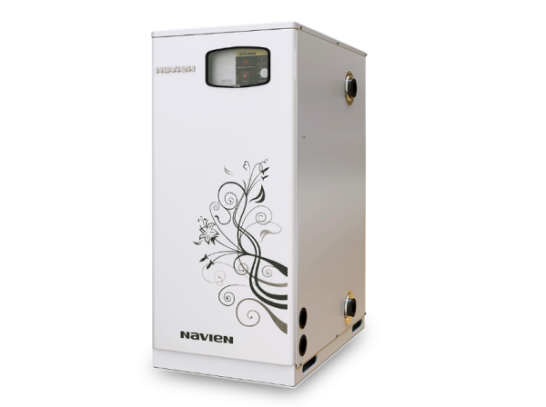 Котел напольный, двухконтурный, Navien GA-35KN 35 квт, сталь
