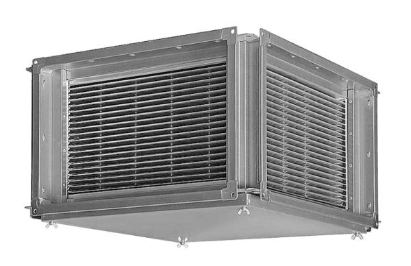 ZRP 600x350 Рекуператор пластинчатый