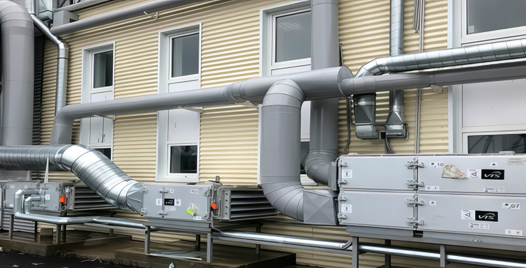 Установка противодымной защиты Установка противодымной защиты