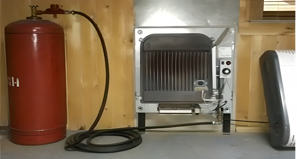 промышленный газовый конвектор