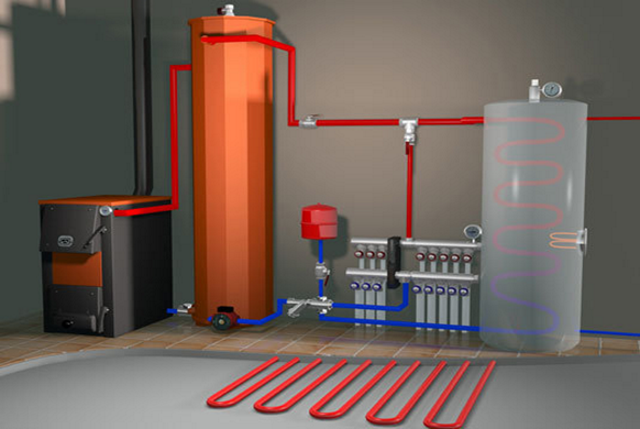 схема обвязки бойлера косвенного нагрева с гидрострелкой.png