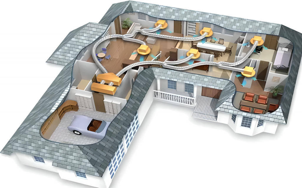 Схема проекта канального кондиционирования.png Схема проекта канального кондиционирования.png