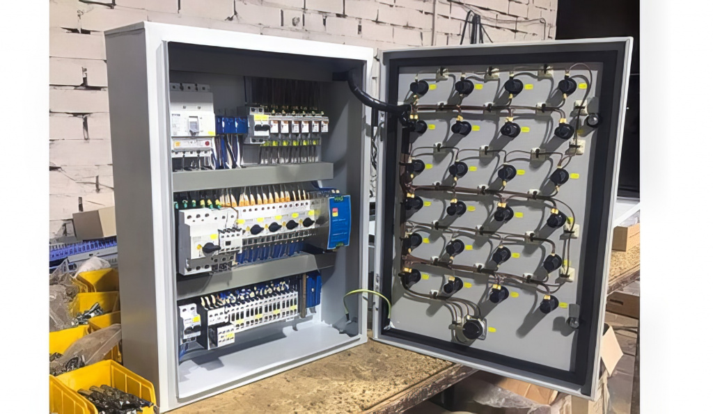 Шкаф управления противодымовой вентиляцией Шкаф управления противодымовой вентиляцией