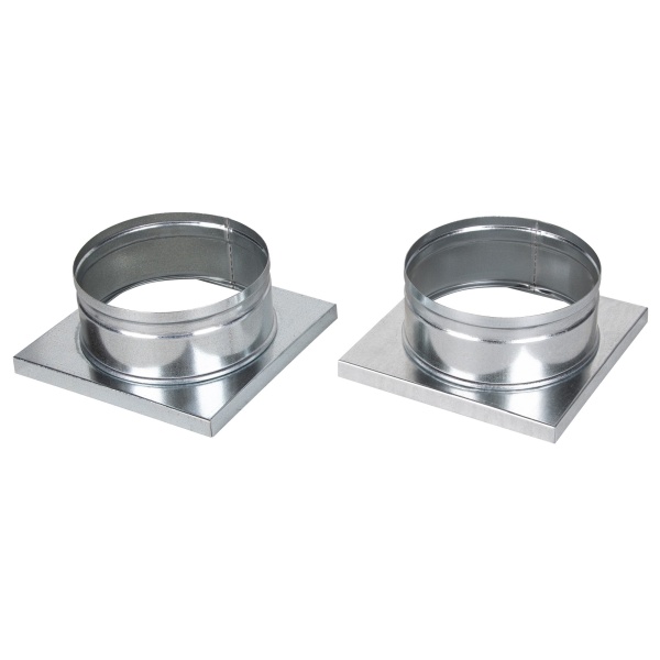 Адаптер (комплект 2шт.) переход с 150х150 на D-125 мм