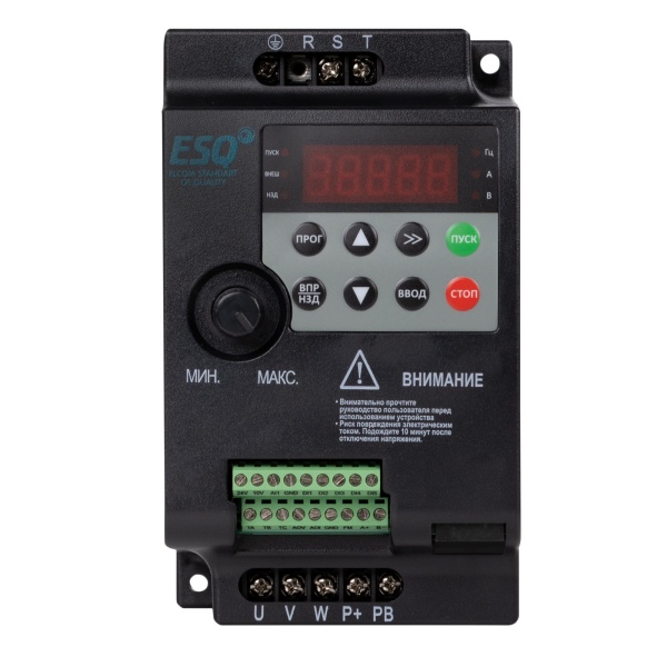 Частотный преобразователь ESQ-230-2S-0.4K 0.4 кВт 200-240В