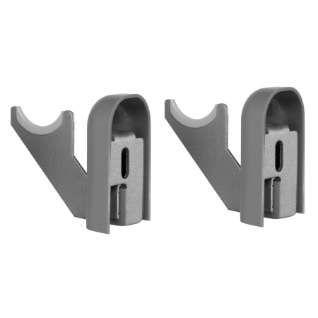 Комплект настенных регулируемых кронштейнов Royal Thermo Design 100, серебристые