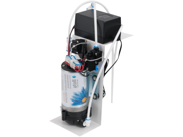 Кронштейн с насосом atoll UP-7000/24V с б/п и датчиками в сборе