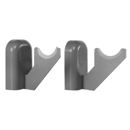 Комплект настенных регулируемых кронштейнов Royal Thermo Design 100, серебристые