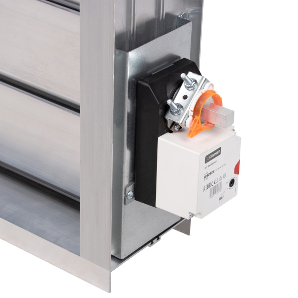 Клапан воздушный с электроприводом GRUNER DRr 900x500+227-230-08