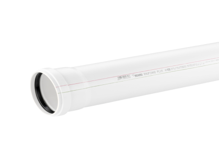 Труба канализационная диаметром 110/2000мм RAUPIANO PLUS