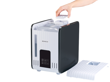 Увлажнитель Boneco S 450 (горячий пар) цвет: черный/black