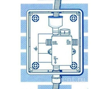 Сифон с гидромеханическим затвором VECAMCO 9899-240-01