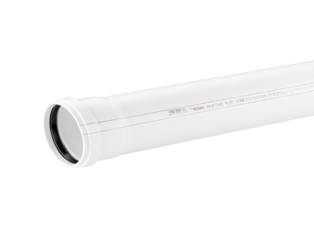 Труба канализационная диаметром 50/1500мм RAUPIANO PLUS