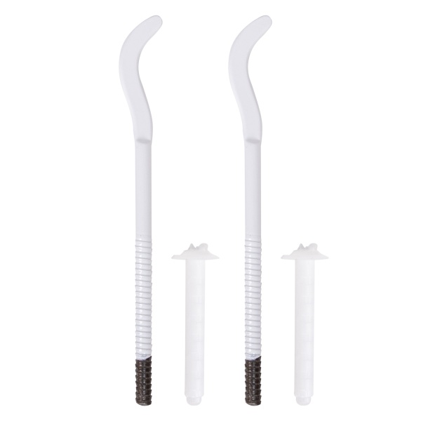 Комплект плоских кронштейнов с дюбелями 7,2х170мм