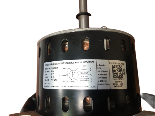 Электродвигатель вентилятора для внутреннего блока ZACC-36 H/ICE/FI/N1 YKS-125-6-3 (11002012000231)