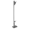 Напольный кронштейн Pianoforte 500, серебристый