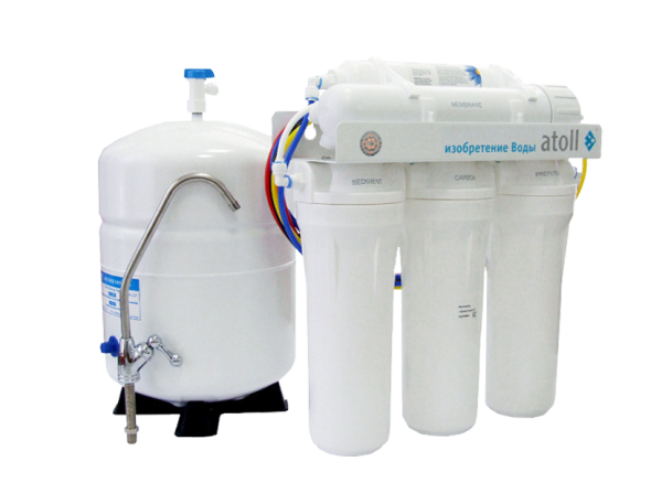 Система обратного осмоса ATOLL A-550 (Патриот) 5 ступеней очистки, 120 л/сутки